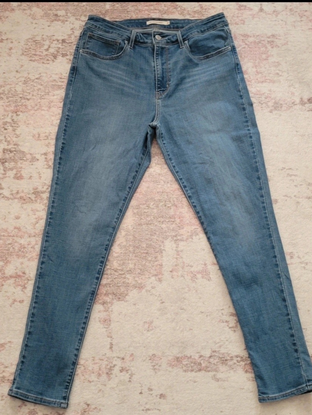 Levi's 721 Medium Wash High Rise Skinny Jeans - 31x30